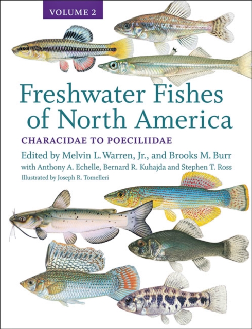 Freshwater Fishes of North America : Volume 2: Characidae to Poeciliidae, Hardback Book