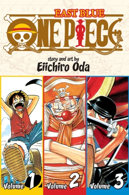One Piece (Omnibus Edition), Vol. 1 : Includes vols. 1, 2 & 3, Paperback / softback Book