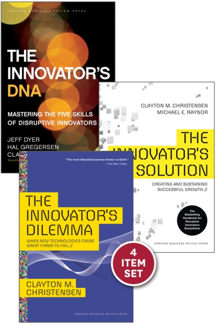 Disruptive Innovation: The Christensen Collection (The Innovator's Dilemma, The Innovator's Solution, The Innovator's DNA, and Harvard Business Review article "How Will You Measure Your Life?") (4 Ite, EPUB eBook