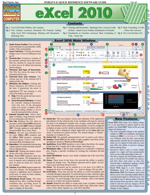 Excel 2010, PDF eBook
