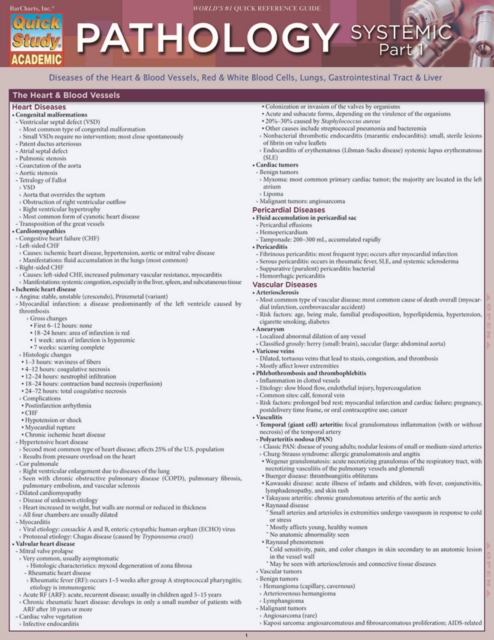 Pathology: Systemic Part 1, PDF eBook