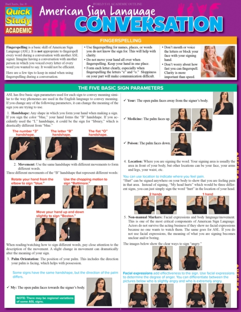 ASL - American Sign Language, EPUB eBook