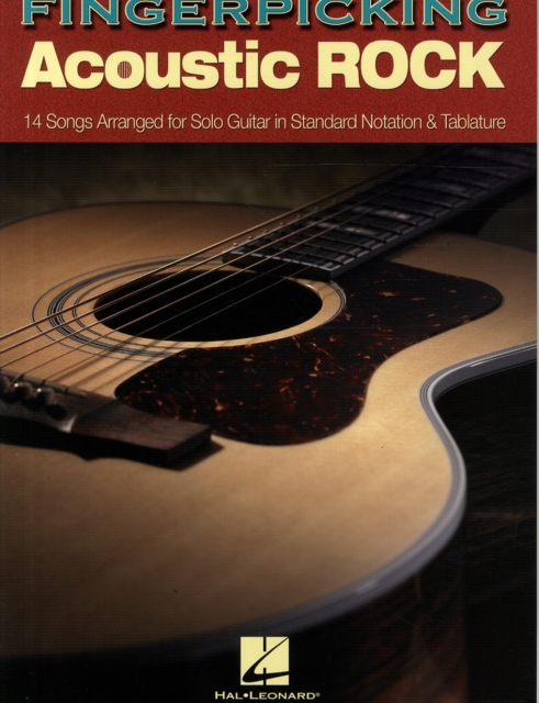 Fingerpicking Acoustic Rock, Book Book
