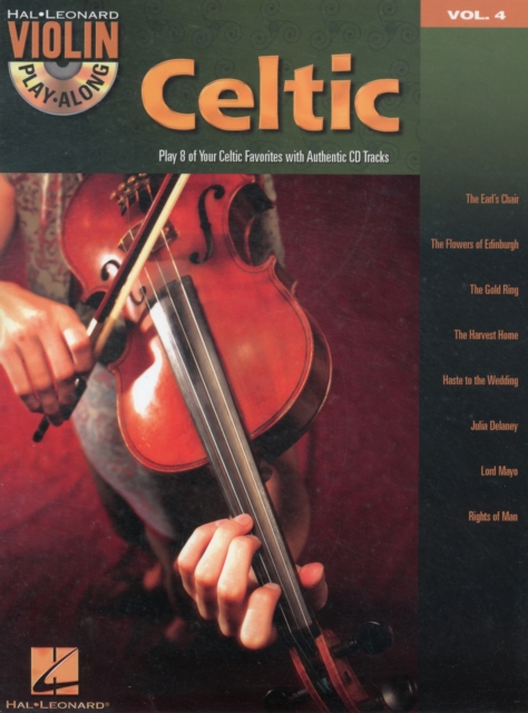 Celtic : Violin Play-Along Volume 4, Book Book