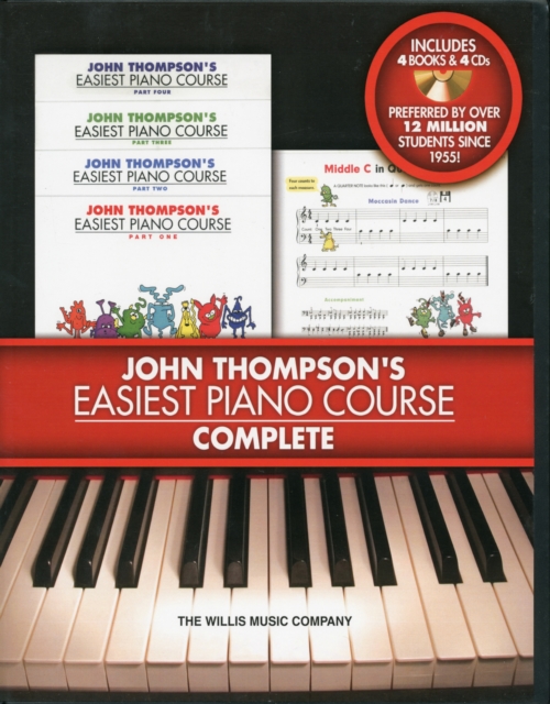 John Thompson's Easiest Piano Course - Complete, Book Book