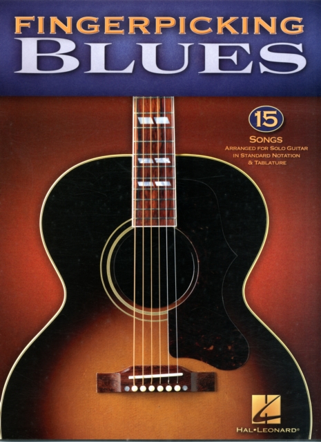 Fingerpicking Blues : 15 Songs, Book Book
