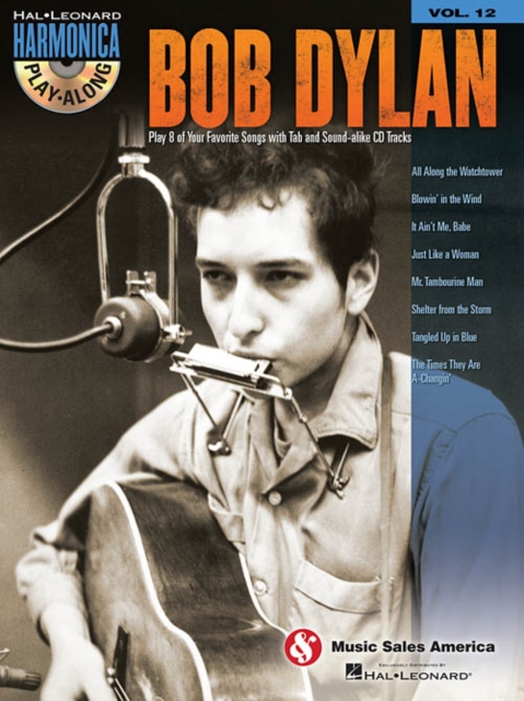 Harmonica Play-Along Volume 12 : Bob Dylan (Book/Online Audio), Paperback / softback Book