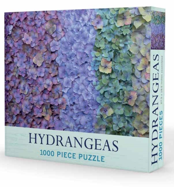1000-piece puzzle: Hydrangeas, Jigsaw Book