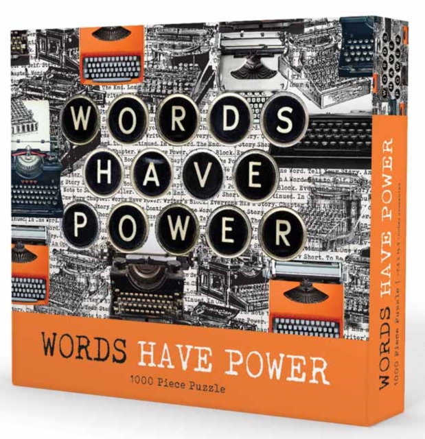 1000-piece puzzle: Words Have Power, Jigsaw Book