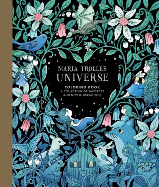 Maria Trolle's Universe Coloring Book, Hardback Book