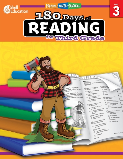 180 Days of Reading for Third Grade : Practice, Assess, Diagnose, Paperback / softback Book