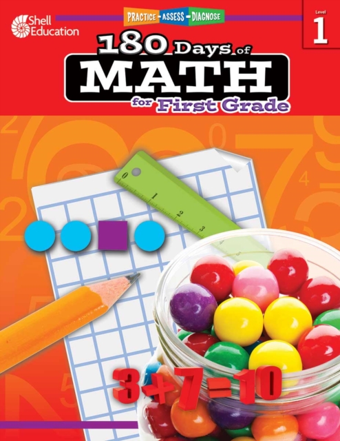 180 Days of Math for First Grade : Practice, Assess, Diagnose, PDF eBook