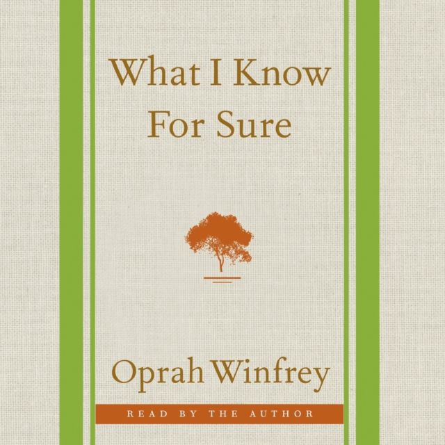 What I Know For Sure, eAudiobook MP3 eaudioBook