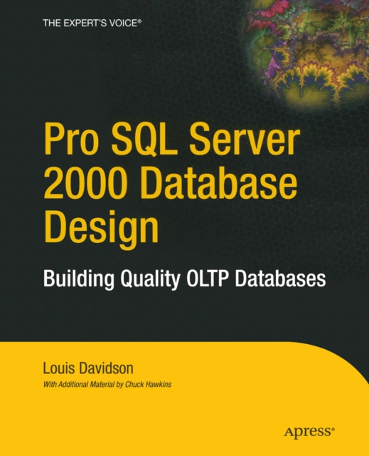 Pro SQL Server 2000 Database Design : Building Quality OLTP Databases, PDF eBook