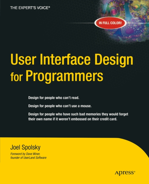 User Interface Design for Programmers, PDF eBook