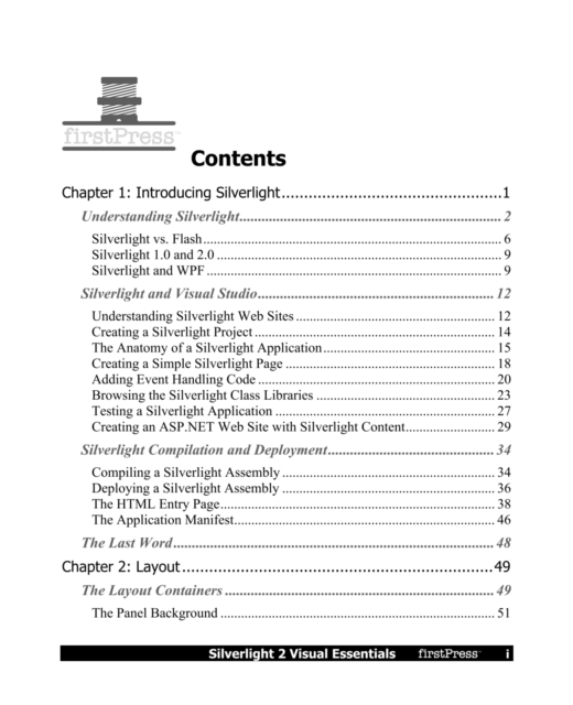 Silverlight 2 Visual Essentials, PDF eBook