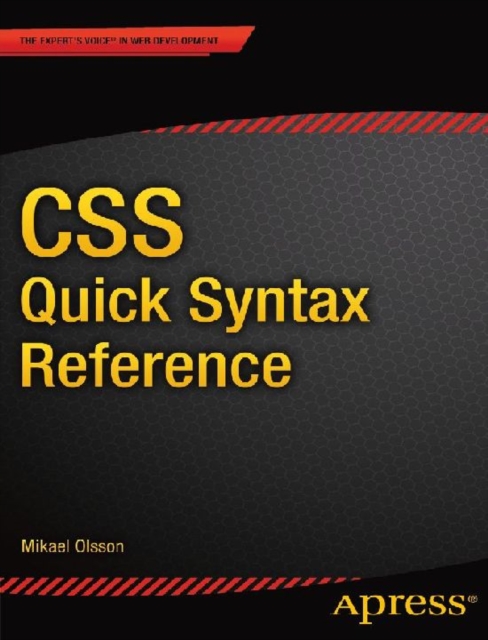 CSS Quick Syntax Reference, PDF eBook