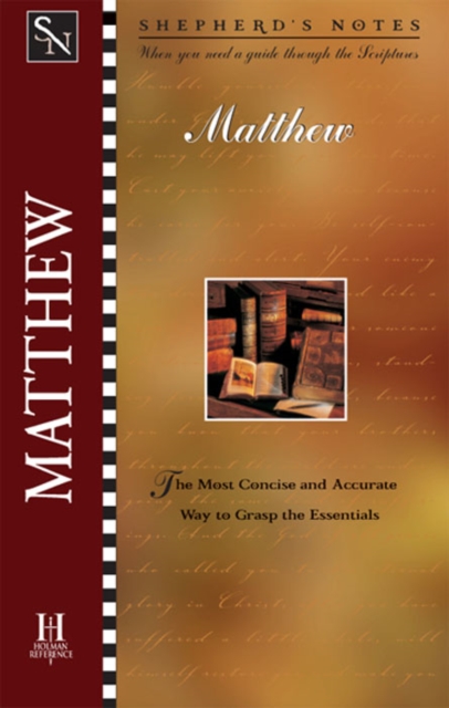 Shepherd's Notes: Matthew, EPUB eBook