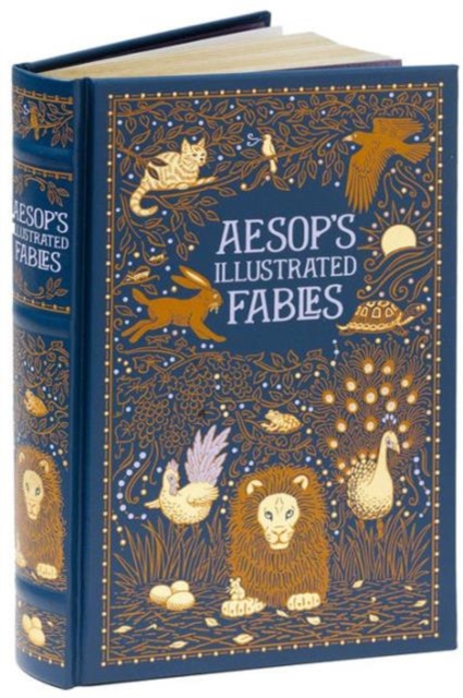 Aesop's Illustrated Fables (Barnes & Noble Collectible Classics: Omnibus Edition), Leather / fine binding Book