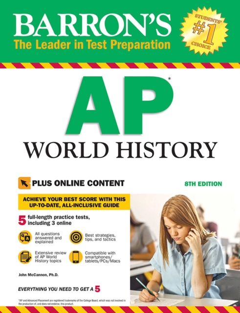 Barron's AP World History with Online Tests, EPUB eBook