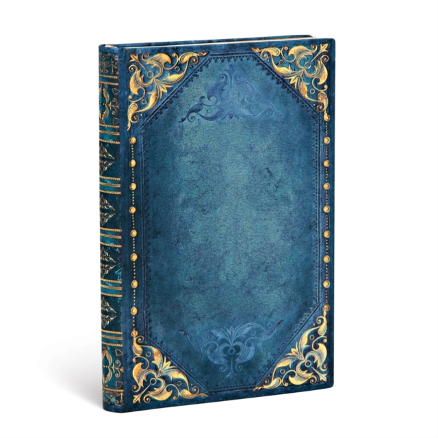 Peacock Punk (The New Romantics) Mini Lined Hardcover Journal, Hardback Book