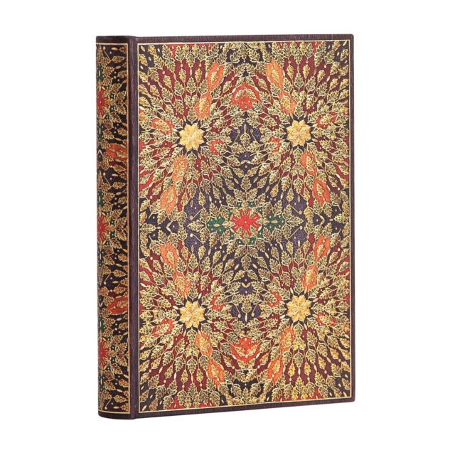 Fire Flowers Mini Unlined Hardcover Journal, Hardback Book