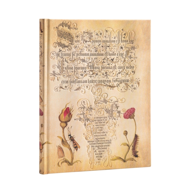 Flemish Rose (Mira Botanica) Ultra Lined Hardcover Journal, Hardback Book