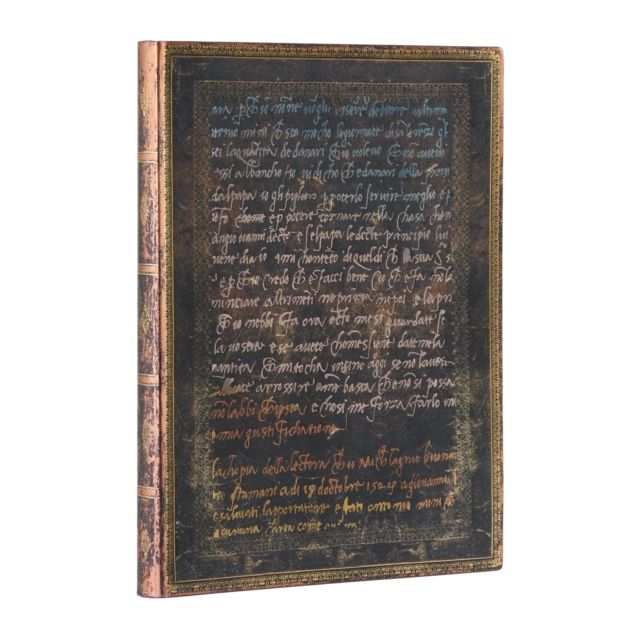 Michelangelo, Handwriting (Embellished Manuscripts Collection) Ultra Unlined Softcover Flexi Journal (Elastic Band Closure), Paperback / softback Book