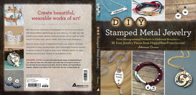 DIY Stamped Metal Jewelry : From Monogrammed Pendants to Embossed Bracelets--30 Easy Jewelry Pieces from HappyHourProjects.com!, EPUB eBook