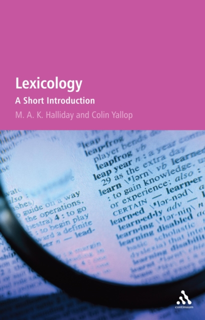 Lexicology : A Short Introduction, PDF eBook