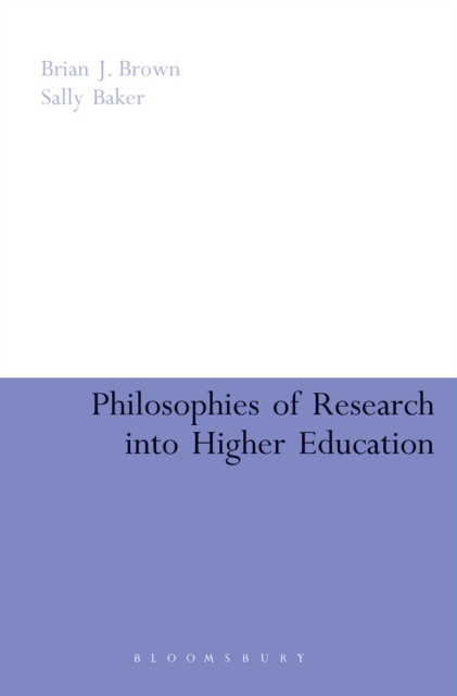 Philosophies of Research into Higher Education, EPUB eBook