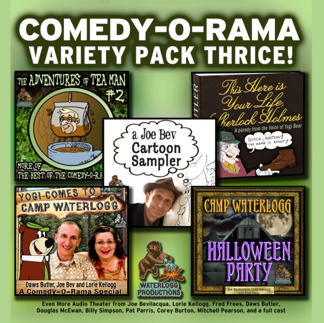 Comedy-O-Rama Variety Pack Thrice, eAudiobook MP3 eaudioBook