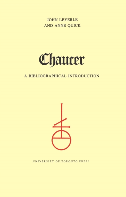 Chaucer : A Select Bibliography, PDF eBook