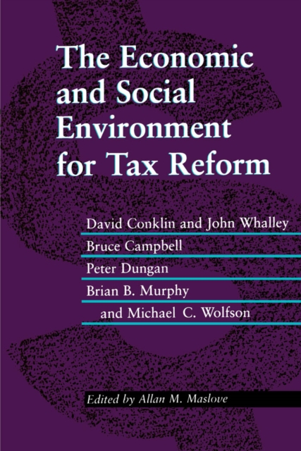 The Economic and Social Environment for Tax Reform, PDF eBook