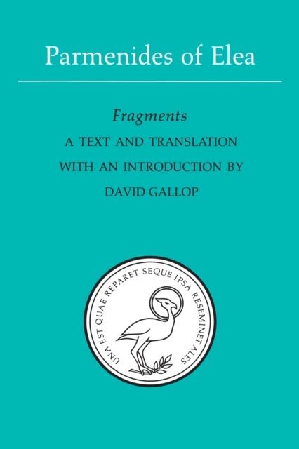 Parmenides of Elea : A text and translation with an introduction, EPUB eBook