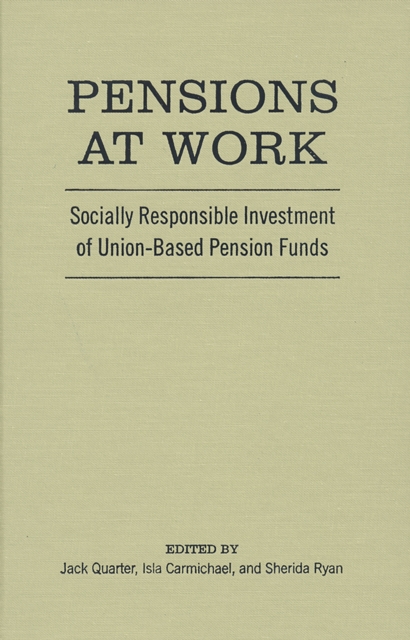 Pensions at Work : Socially Responsible Investment of Union-Based Pension Funds, PDF eBook