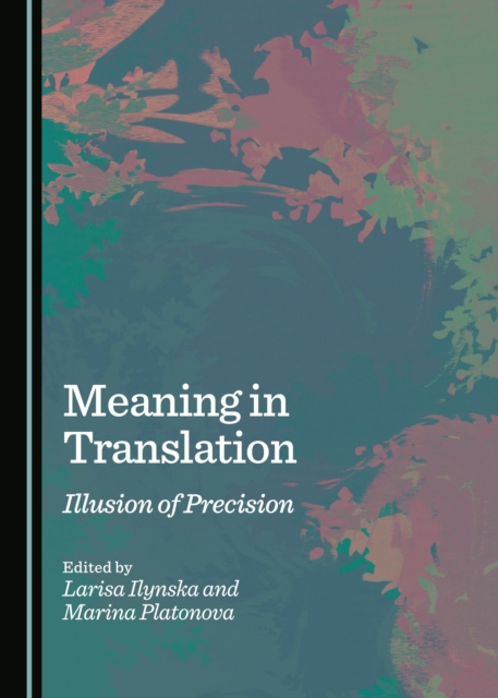 None Meaning in Translation : Illusion of Precision, PDF eBook
