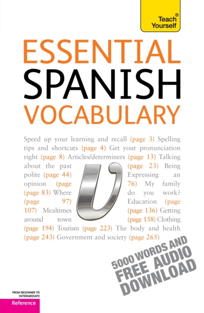 Essential Spanish Vocabulary: Teach Yourself, Multiple-component retail product Book