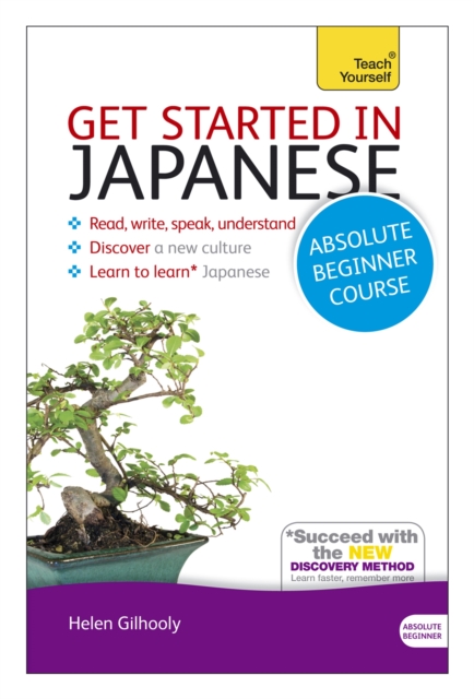 Get Started in Japanese Absolute Beginner Course : (Book and audio support), Multiple-component retail product Book