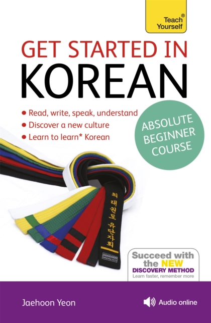 Get Started in Korean Absolute Beginner Course : (Book and audio support), Multiple-component retail product Book