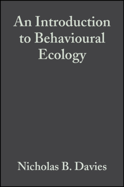 An Introduction to Behavioural Ecology, PDF eBook