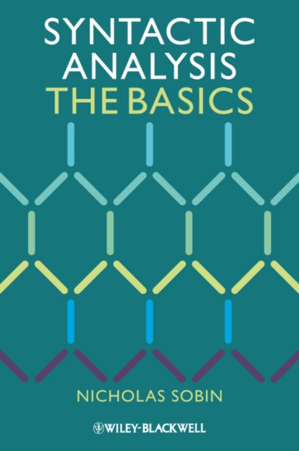 Syntactic Analysis : The Basics, Paperback / softback Book