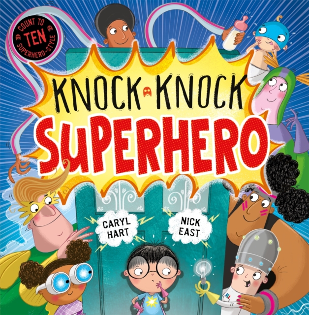 Knock Knock Superhero, Hardback Book