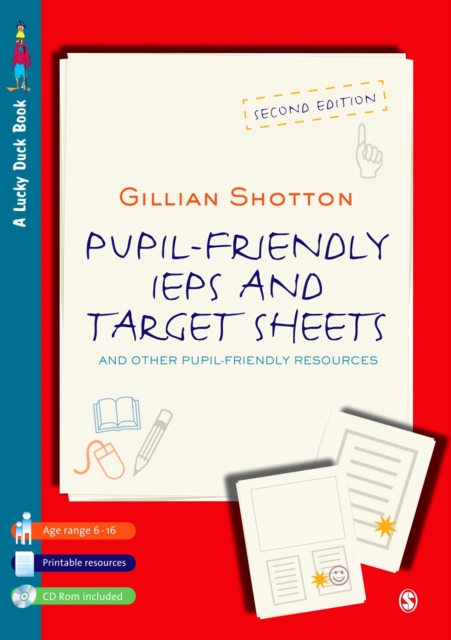 Pupil Friendly IEPs and Target Sheets : And Other Pupil-Friendly Resources, PDF eBook