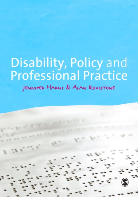Disability, Policy and Professional Practice, PDF eBook
