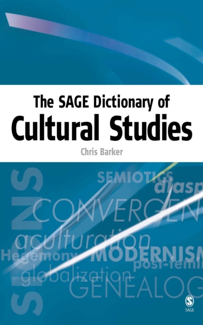 The SAGE Dictionary of Cultural Studies, EPUB eBook