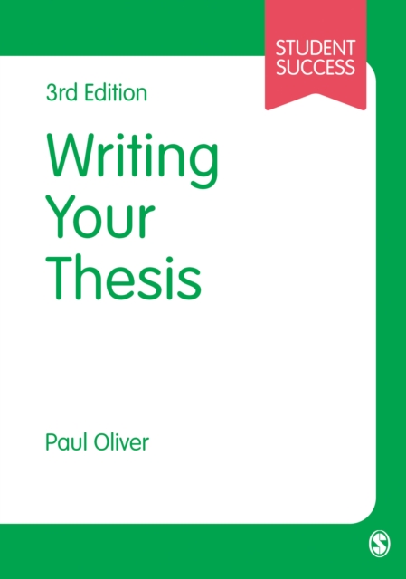 Writing Your Thesis, PDF eBook
