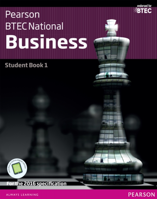 BTEC Nationals Business Student Book 1 Library Edition : For the 2016 specifications, PDF eBook