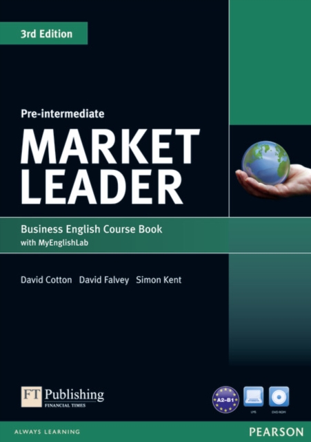 Market Leader 3rd Edition Pre-Intermediate Coursebook with DVD-ROM and MyEnglishLab Student online access code Pack, Multiple-component retail product Book