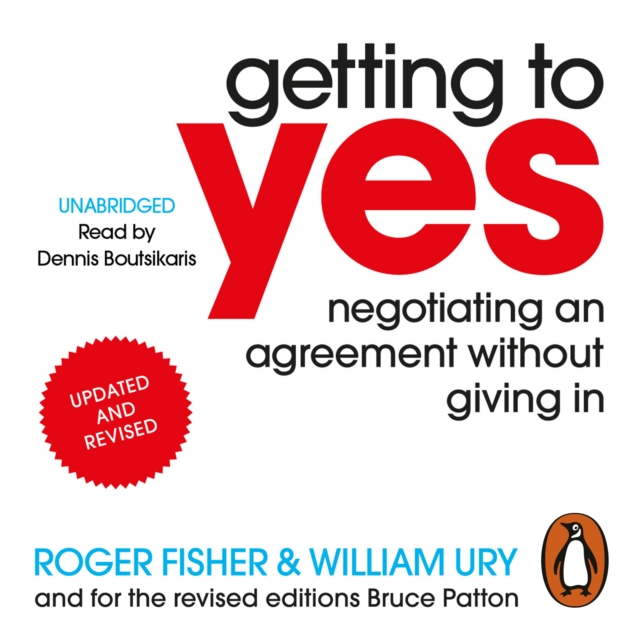 Getting to Yes : Negotiating an agreement without giving in, eAudiobook MP3 eaudioBook